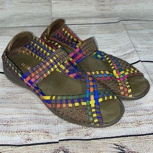 CC Resorts Multicolor flat comfort shoe size 38